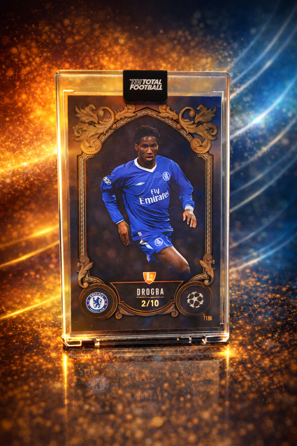 Topps Total Didier Drogba 2/10 ⚽️🇨🇮🃏 - FC Chelsea